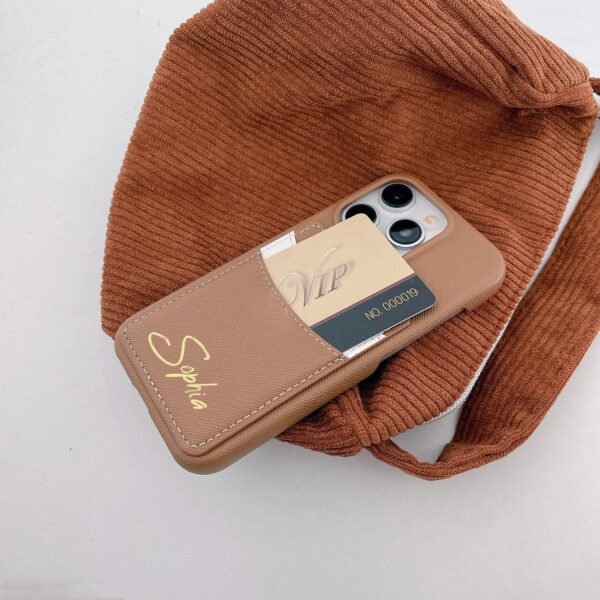 Custom Leather Case with Appreciation Message : Personalized Phone Cases for iPhone 16 Pro Max 15 14 Plus 13 Mini 12 with Card Slot-Sometimes You Forget You are Awesome Gift for Women/Men